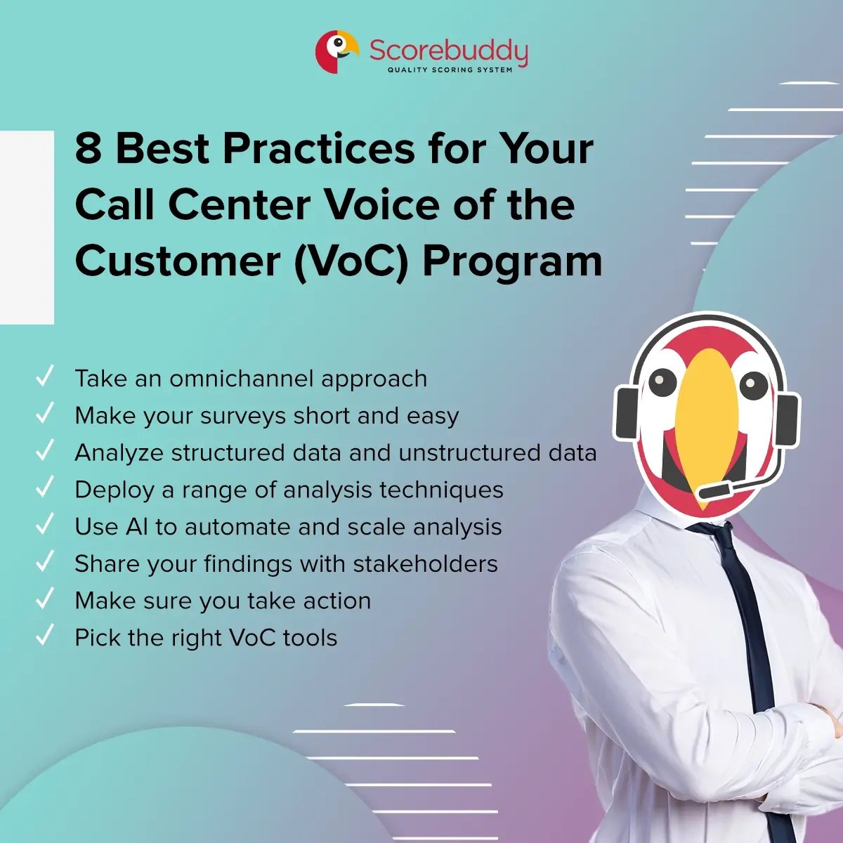 8 bets practices for your call center voice of the customer voc program