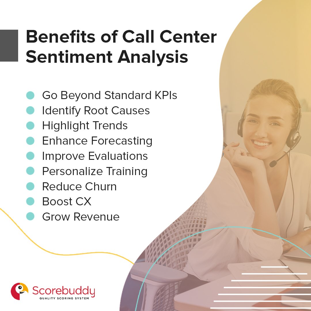 Benefits of Call Center Sentiment Analysis