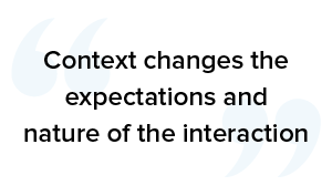 Context and expectations are important when creating a call center QA monitoring scorecard in the contact center