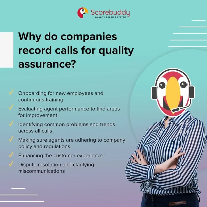 Why do companies record calls for quality assurance 6 reasons-1