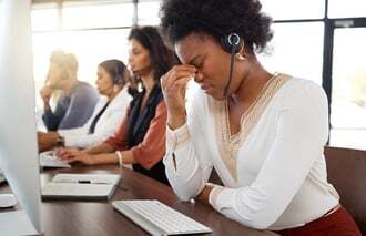 call center stress management