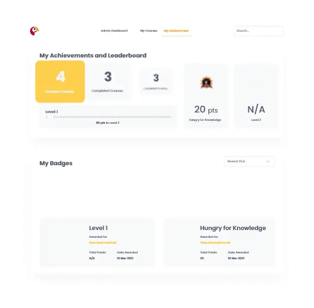 power of learning management system