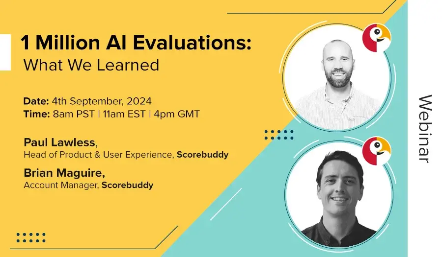 1 million ai evaluations: what we learned webinar