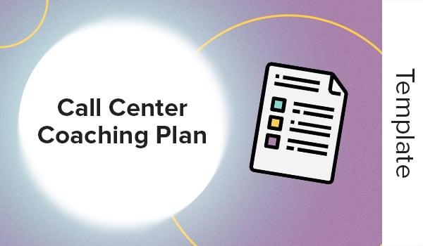 call center coaching plan