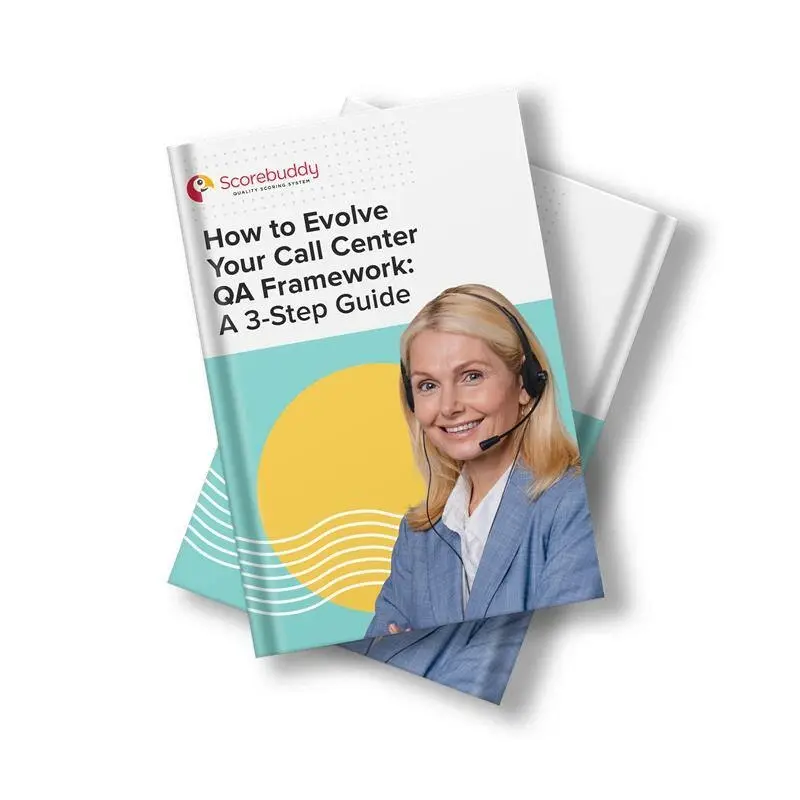 Cover Mockup for How to Evolve Your Call Center QA Framework