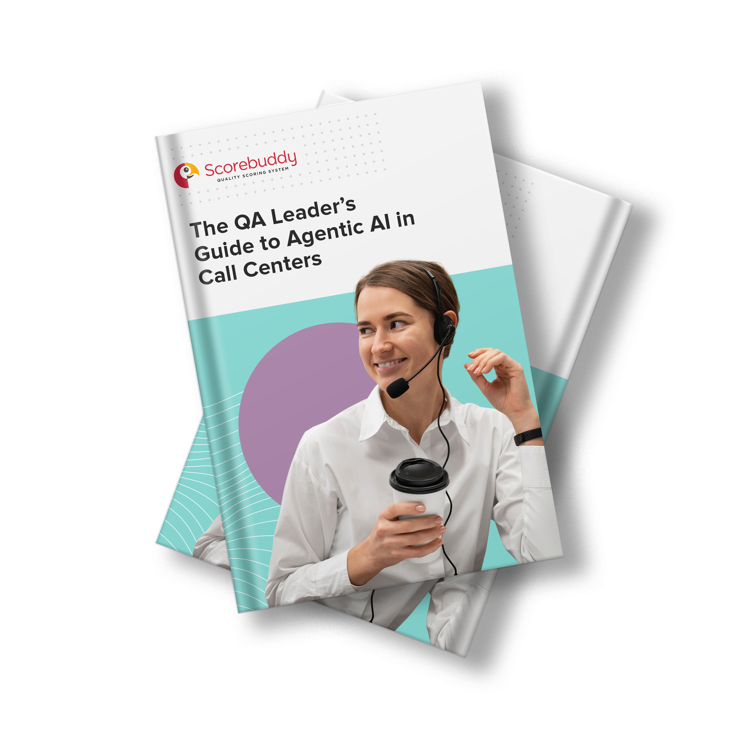 Cover Mockup for The QA Leader’s Guide to Agentic AI in Call Centers copy