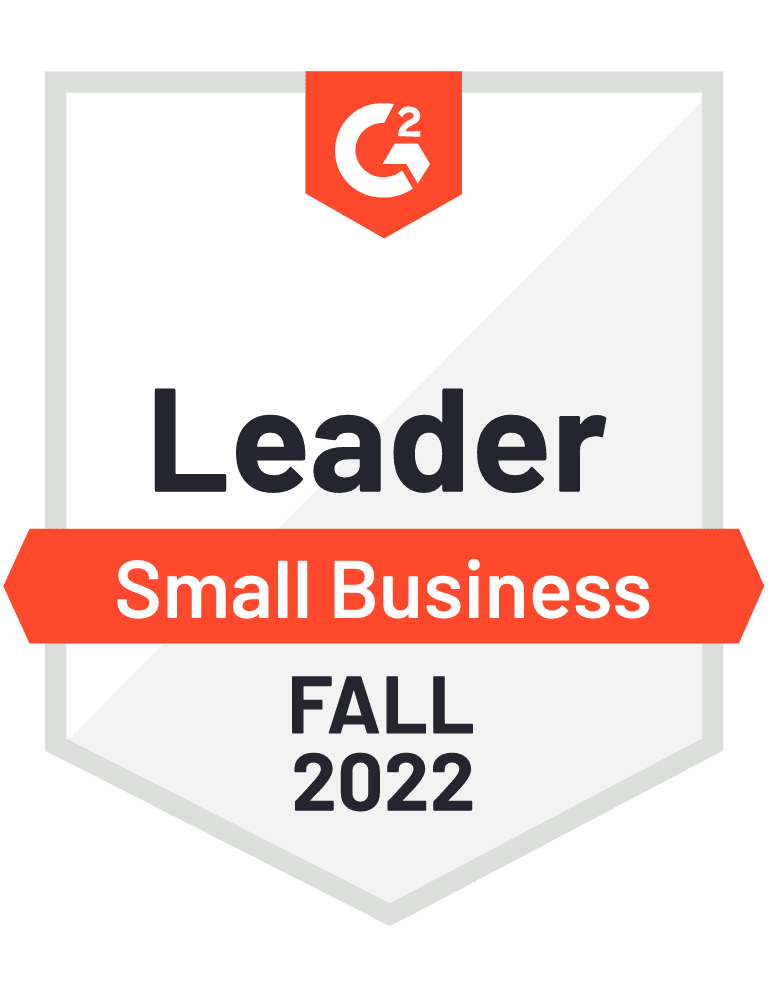 G2 | Leader | Small Business | FALL 2022
